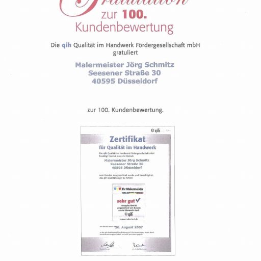 Qualität im Handwerk